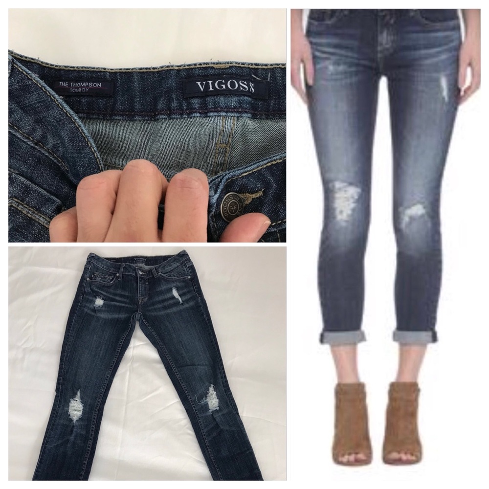 Vigoss Thompson Distress Jeans